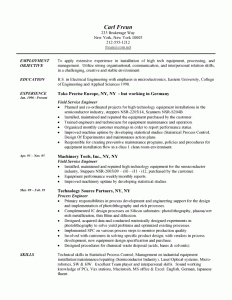 Good Engineering Resume Examples It could help you to explain about