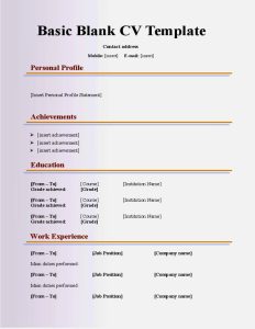 16 Year Old Resume Template Resume