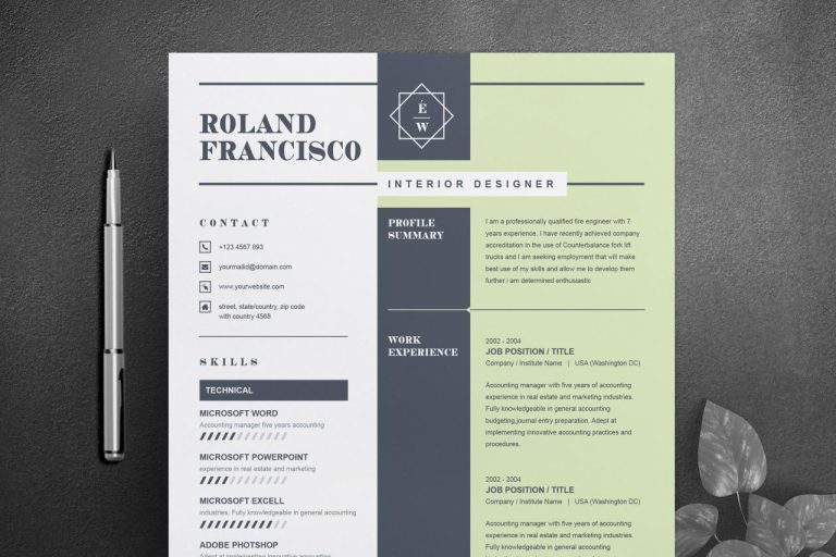 How To Create A Resume Template In Pages