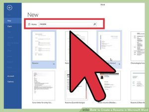 4 Ways to Create a Resume in Microsoft Word wikiHow