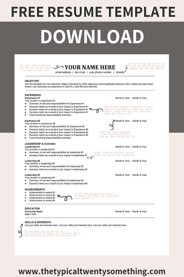 How You Can Create An Amazing Resume Student resume template, Nursing