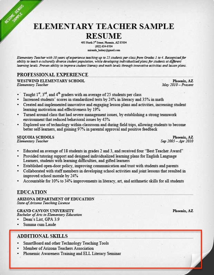 How To List Your Technical Skills On A Resume