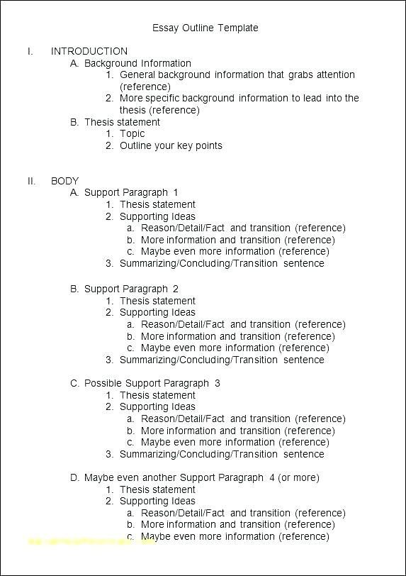 Informative Essay Outline Pdf Explanatory Paper Example Informational