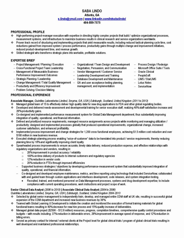 Junior Business Analyst Resume Summary