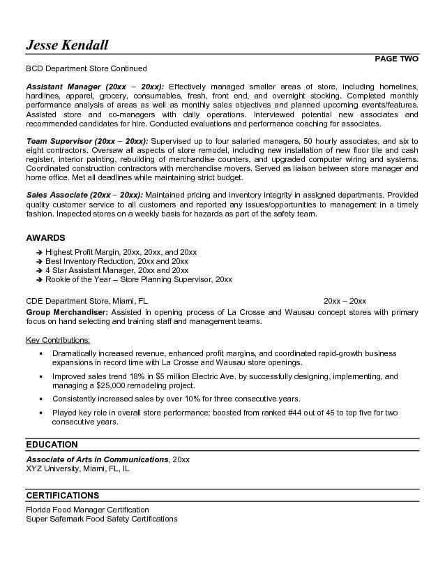 Associate Project Manager Resume Objective