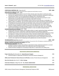 Human Resources Executive Resume Sample Edit, Fill, Sign Online