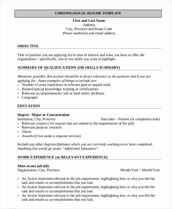 How To Write A Resume For First Job