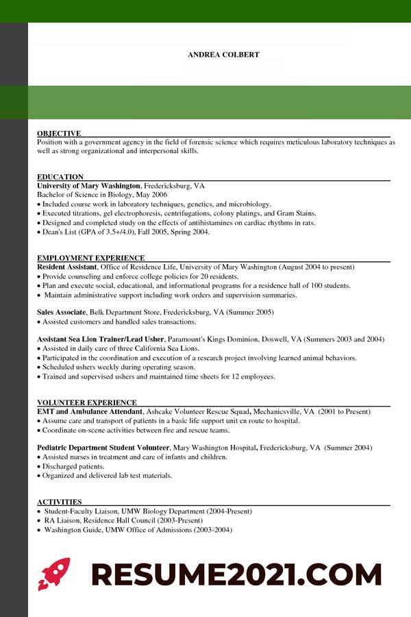 How To Create The Best Resume 2021