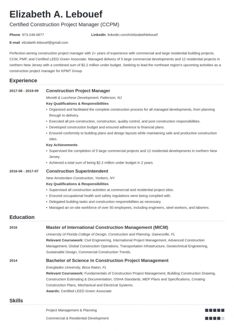 How To Write Project Description In Resume