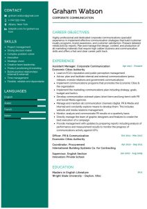 Corporate Communication Resume Sample [2020] MaxResumes