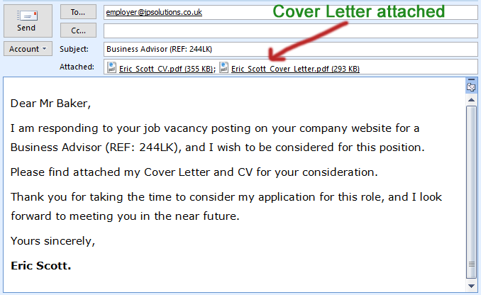 How To Write A Mail To Hr While Sending Resume