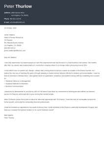 Cover Letter for an Internship Example & Writing Guide