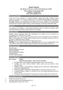 CV Sample For Any Position Resume Writing Lab