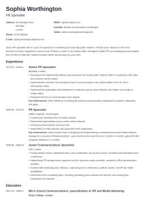 Personal Statement/Personal Profile for Resume/CV Examples