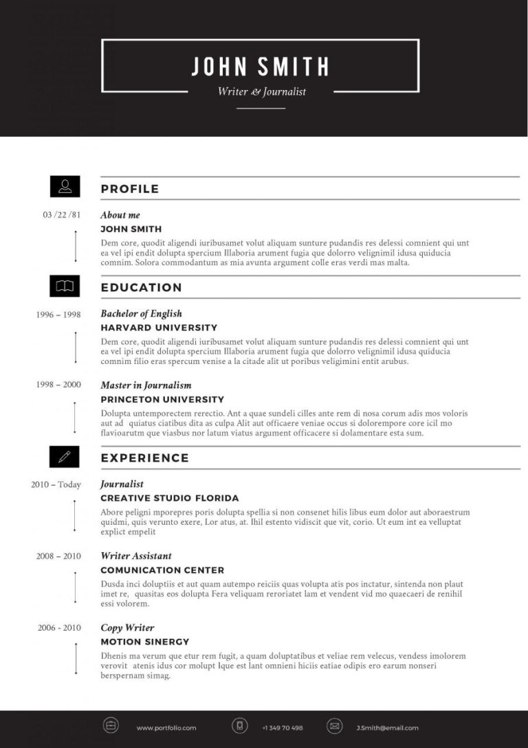 How To Create A Cv Template In Word