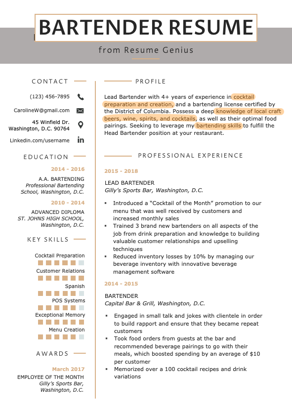 How To Put Your Skills In A Resume