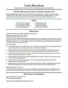 Writing A Cv For Teaching Position How to write a good resume for