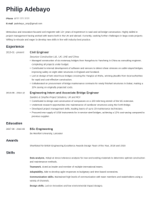 Engineering CV Examples & Personal Statement