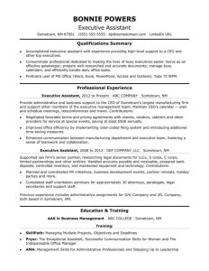 Executive Administrative Assistant Resume Sample Monster Executive
