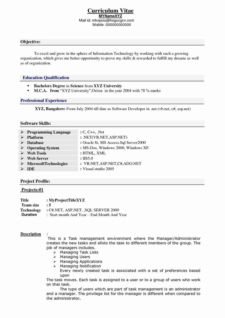 5 Years Testing Experience Resume Format Resume Templates Sample