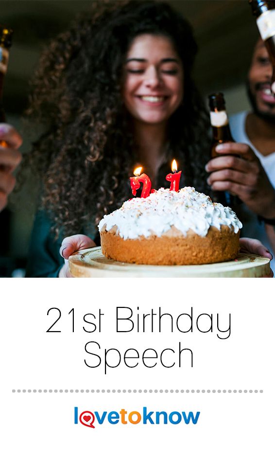 Welcome Speech For 21st Birthday Party