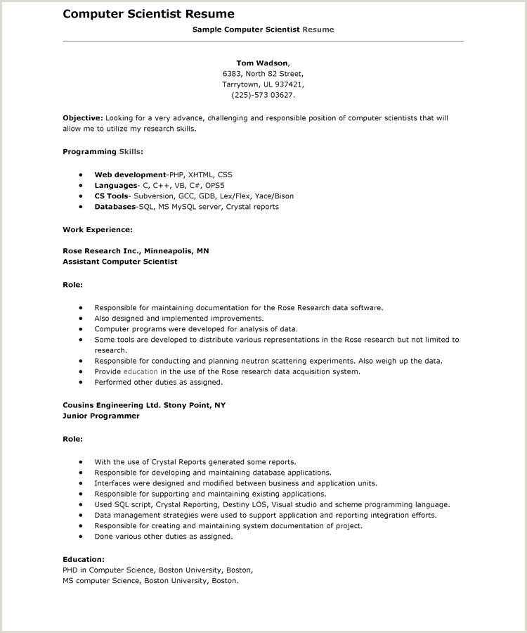 Resume Format For Teacher Job In Word File