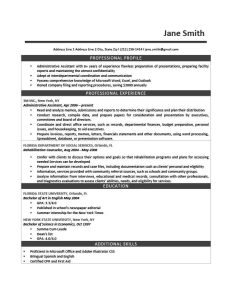 How to Write a Resume Profile Examples & Writing Guide RG Resume