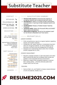 Optimized Functional Resume Template 2021 ⋆ Resume 2021