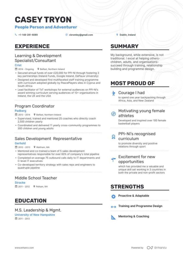 How To Make Hr Resume