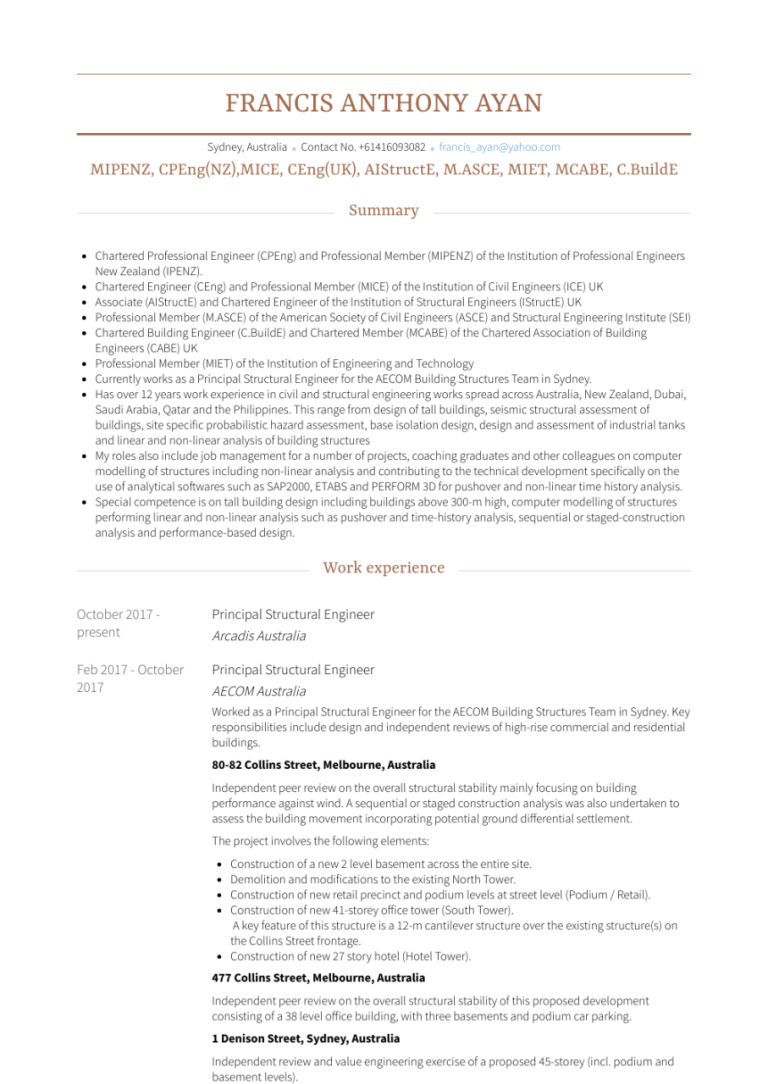 How To Make Engineering Resume Stand Out