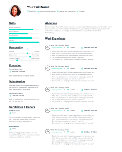 Make A Resume For Free Resume Template 1