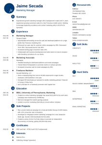 10+ Marketing Resume Examples Best Templates & Expert Tips