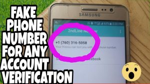 Fake Cell Phone Number To Receive Text