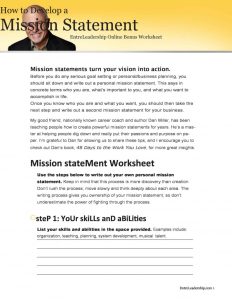 11+ Free Mission statement templates Word Excel Sheet PDF