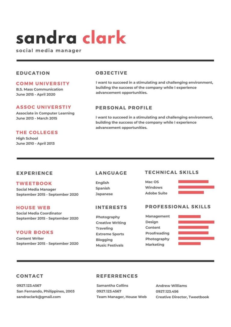 How To Create Perfect Resume For Job
