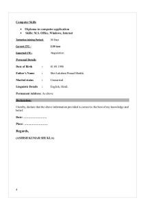 How to write current ctc in resume