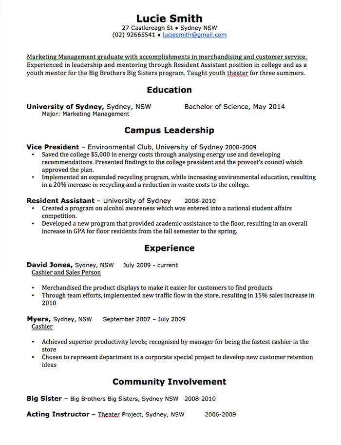 What Is The Best Professional Resume Format