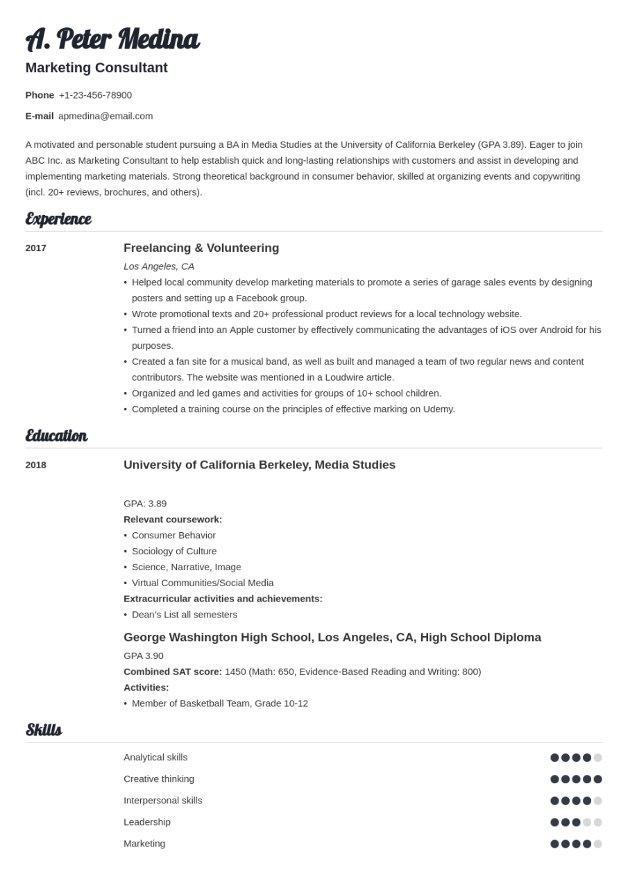 How To Send Resume In Email For Job Example