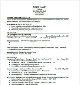 Can You Put Associate's Degree On Resume RESTUME
