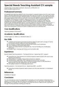 Teaching Cv Template Ireland CV and cover letter examples for teachers