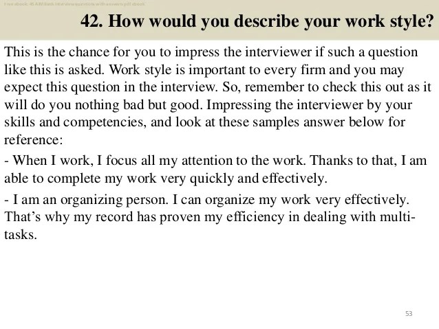 How To Introduce Yourself In Bank Interview Sample Answer