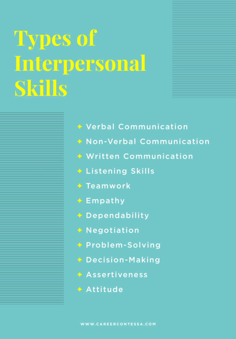 How To Explain Interpersonal Skills In Resume