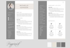 Cv Format 2Pages 29 Free Resume Templates For Microsoft Word How To