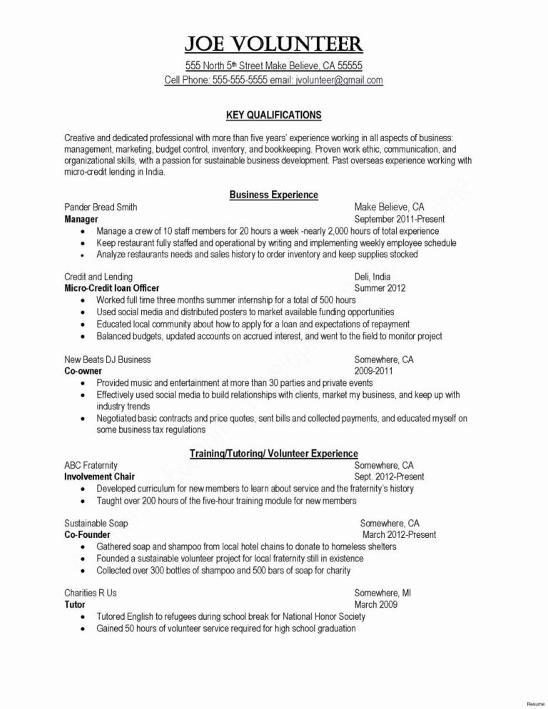 Marketing Cover Letter Examples No Experience