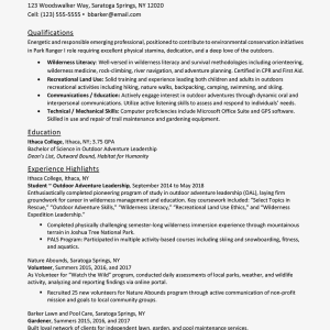 EntryLevel Resume Examples and Writing Tips