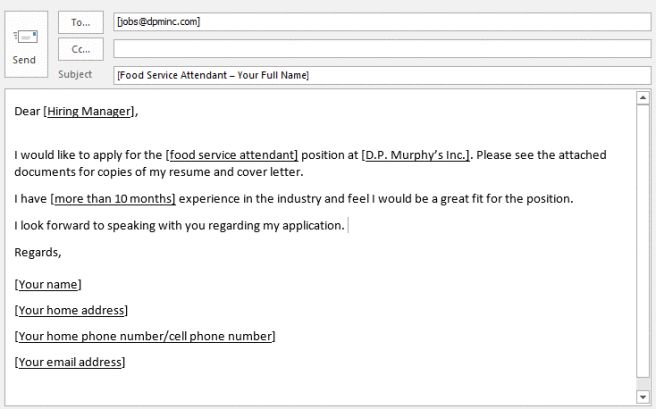 Email To Apply For A Job Job application email sample, Job