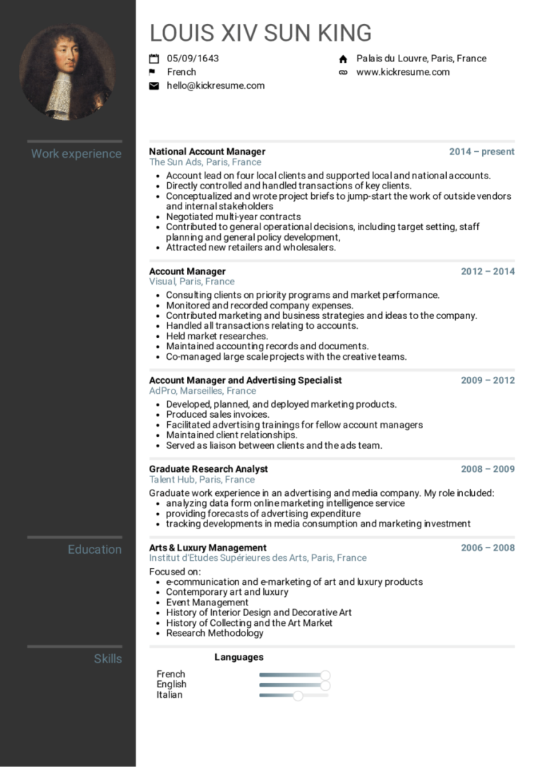 It Manager Resume Examples 2019