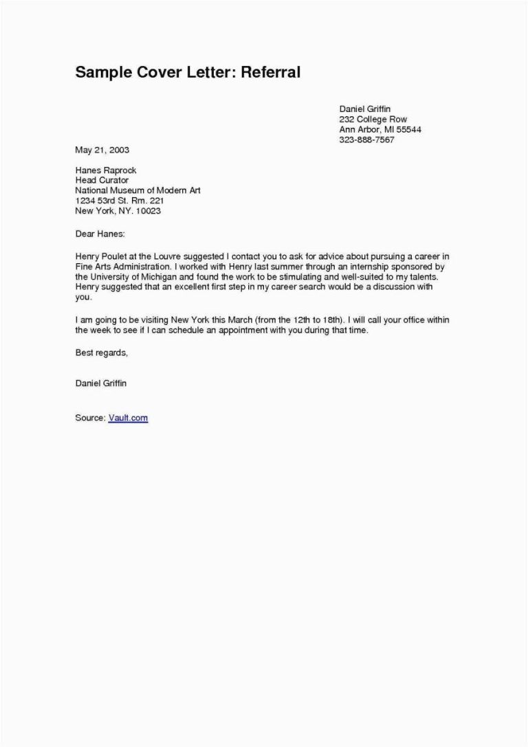 College Cover Letter Examples For Highschool Students