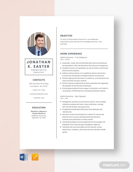 Receptionist Resume Word Format