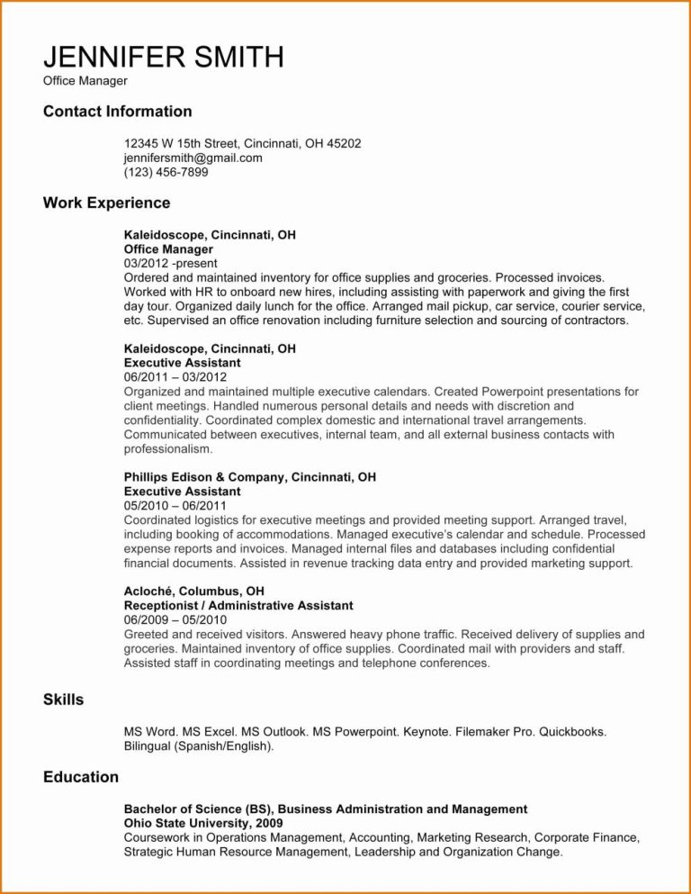 Cover Letter Sample Word File Download